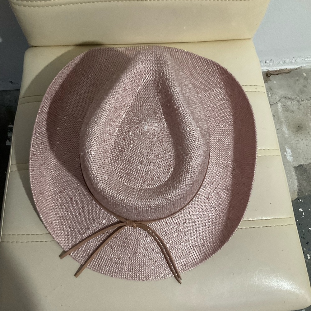 Cow boy pink hat